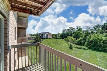 Oversized balcony
